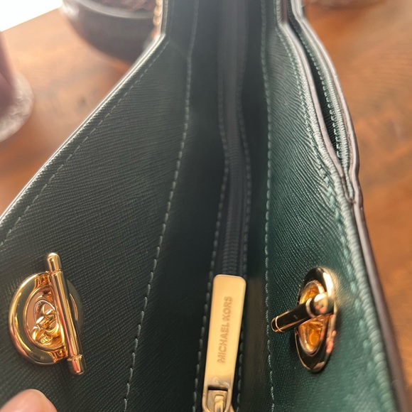 Michael Kors Jet Set Large Signature Logo Shoulder Bag - Picture 7 of 8